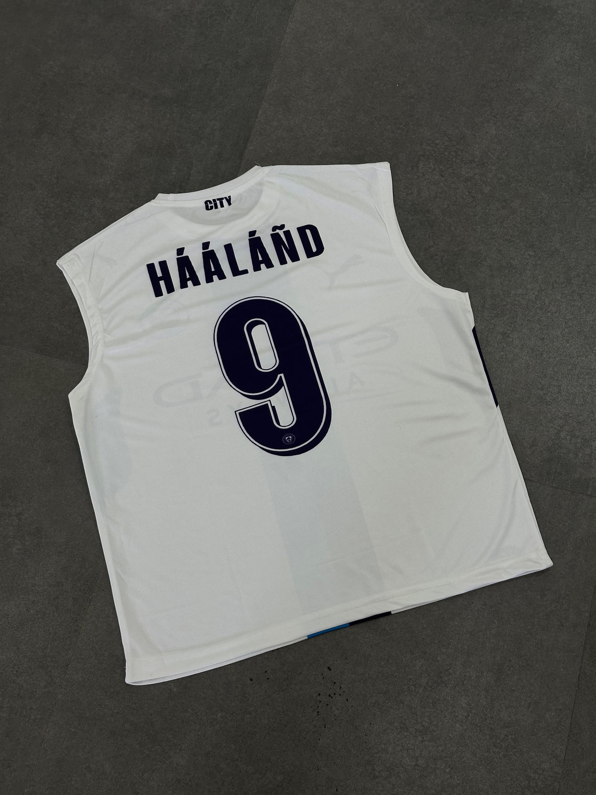 Haaland Manchester City Sleevless Bibs Sublimation- P2449 | BMG STORE