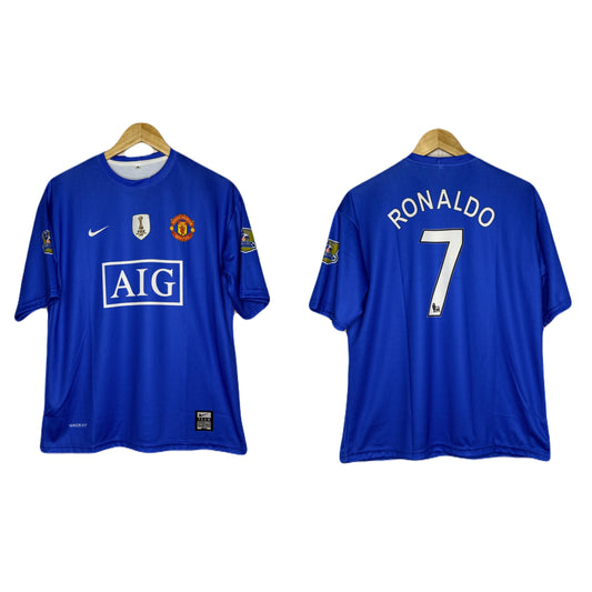 Manchester United 2008-09 Third Kit Ronaldo Five Sleeve -bmg store