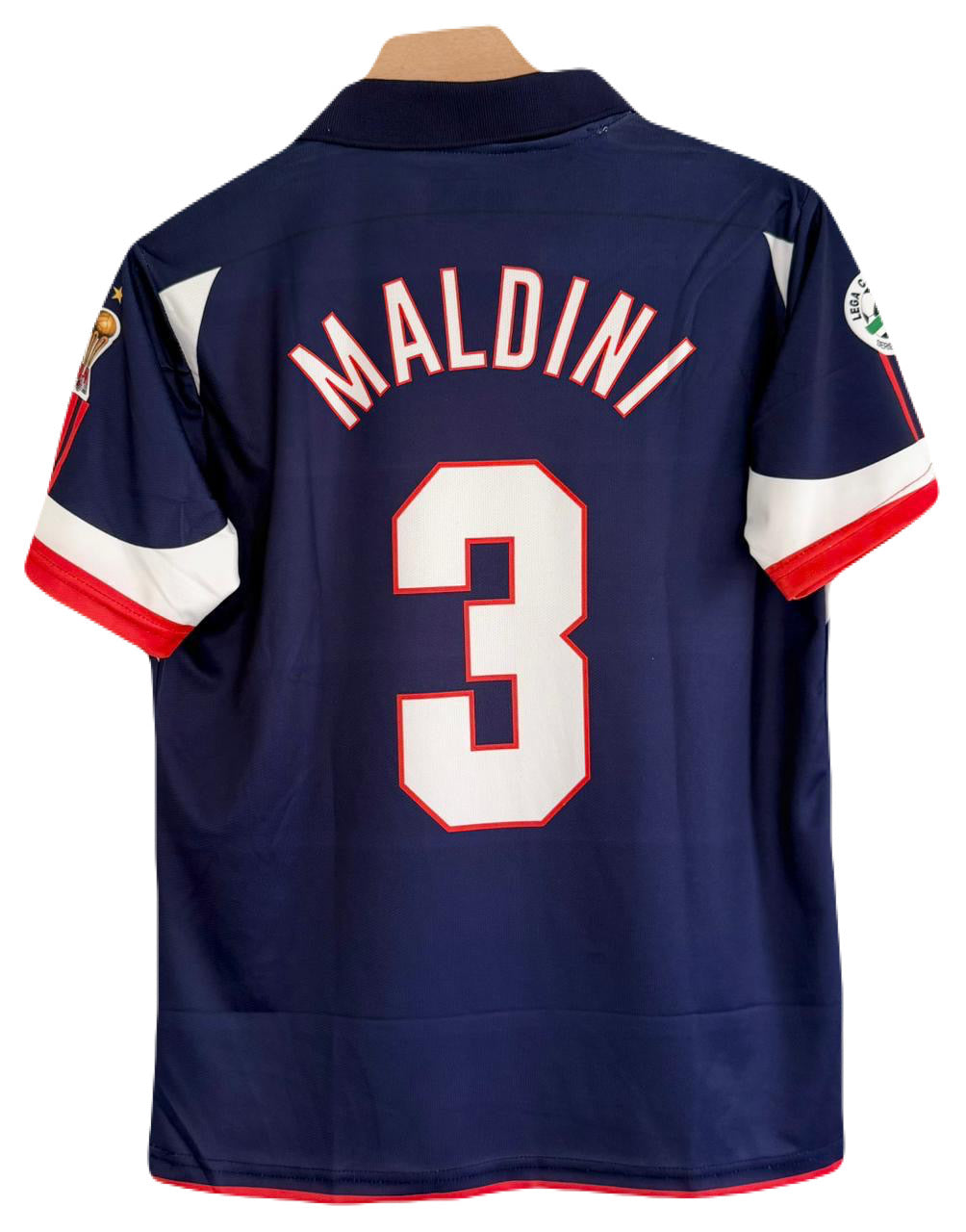 Italy 2006 maldini away jersey Half sleeve collar Embroidery -P1663