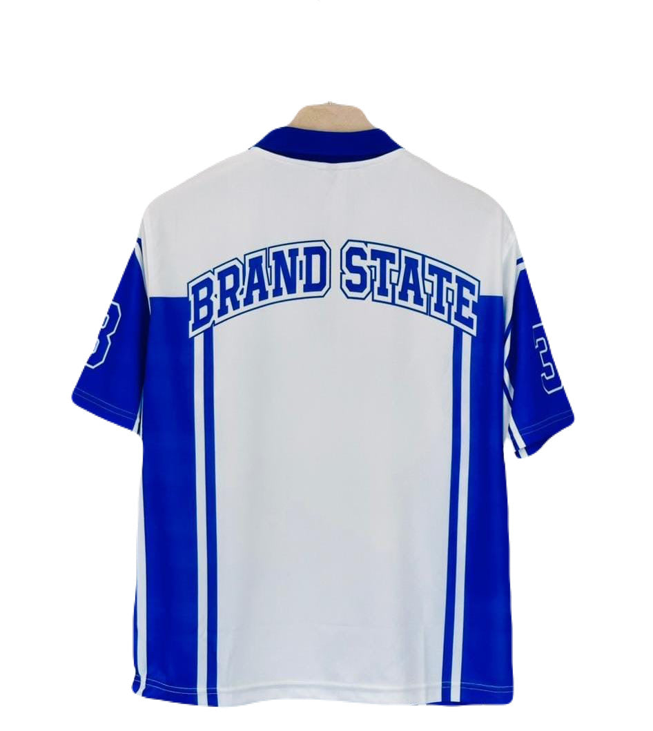 Brand State Sports polo Jersey Five Sleeve- P1319