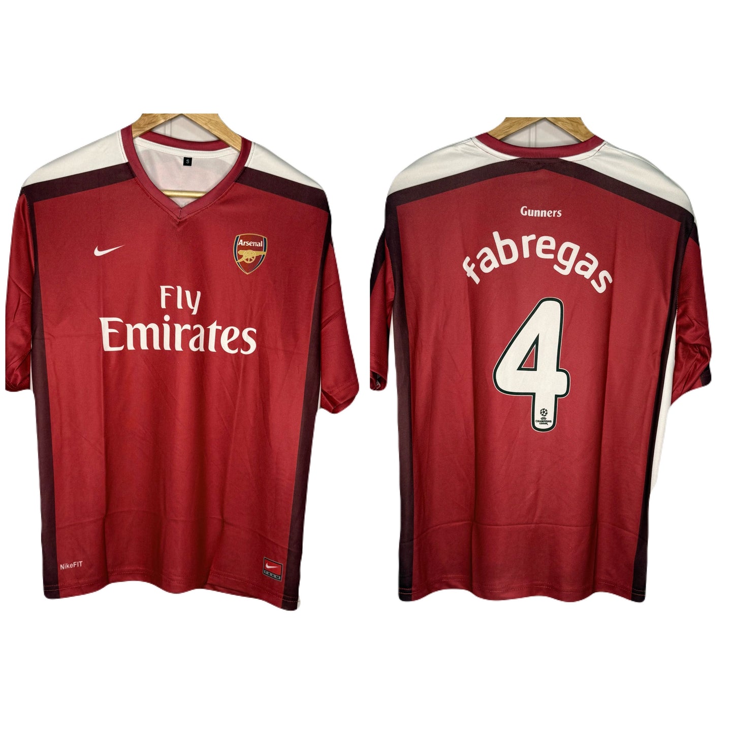 Arsenal Fc 2008-09 Home kit Fabregas Five Sleeve - P880 bmg store