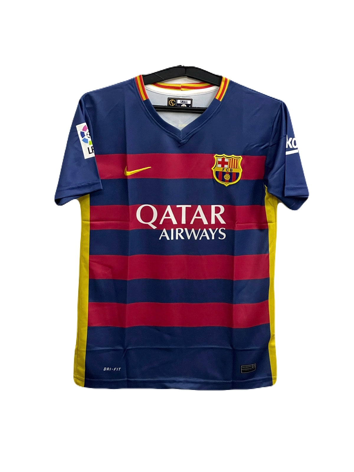 Fc barcelona 2015/16 messi half sleeve embroidery- P267  bmg store
