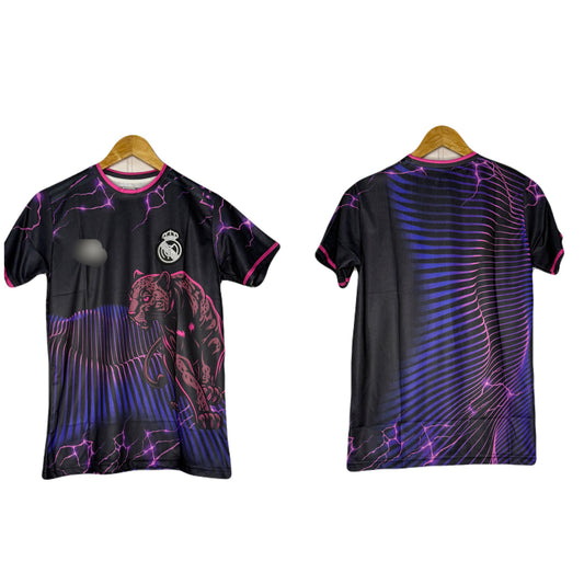 Real Madrid 2026 Black Panther Special Edition Kit Half Sleeve - P1026