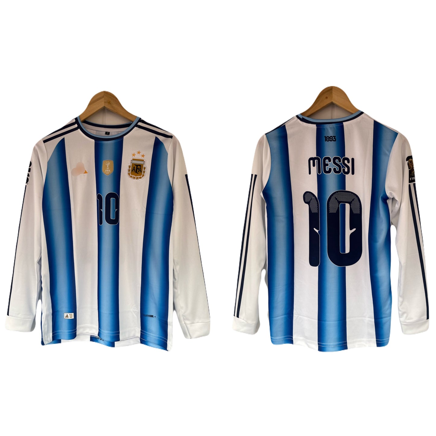 Messi Argentina 2026 Home kit Full Sleeve Embroidery P2007 -