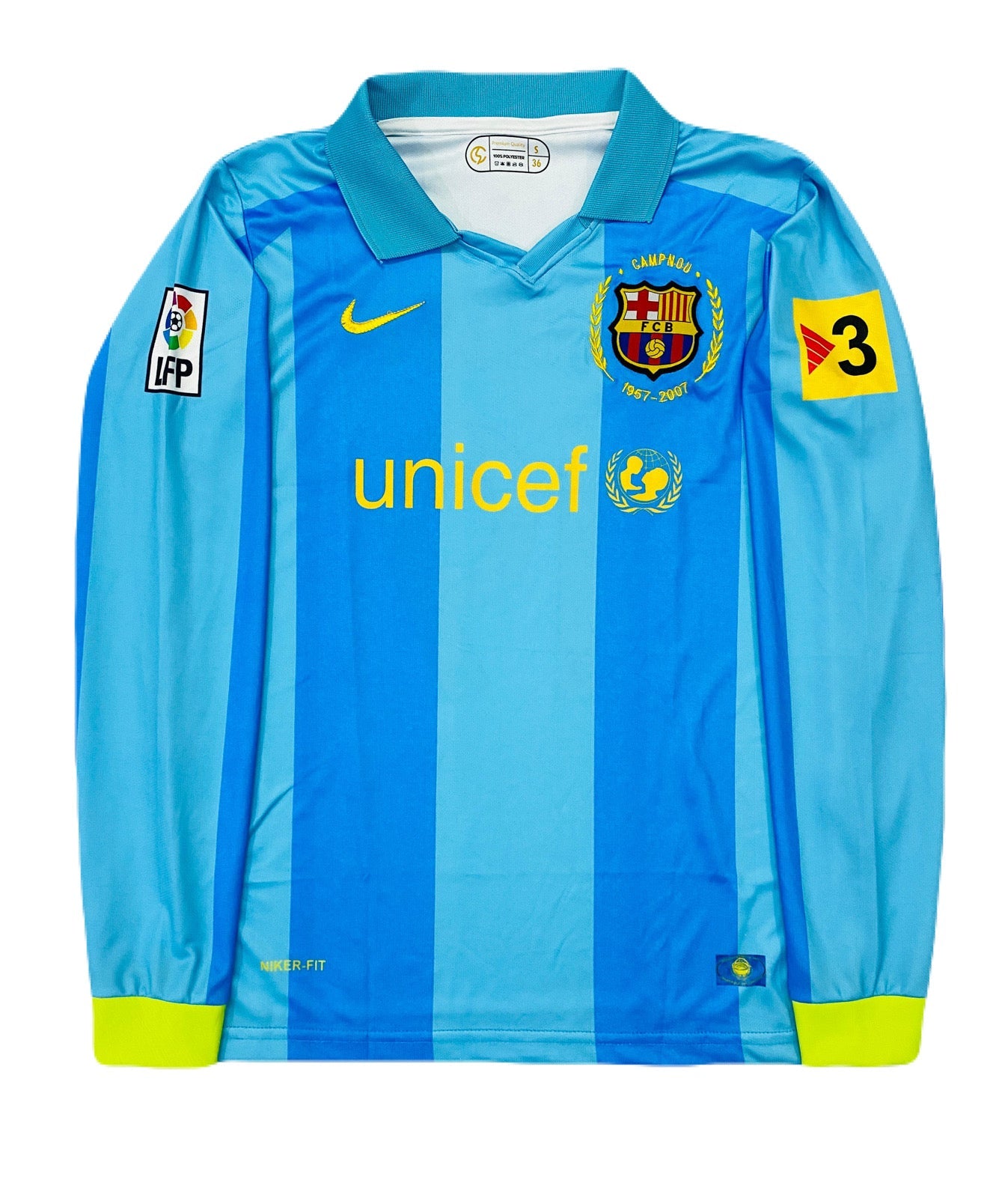 2007/08 barcelona light blue leo messi p34 - bmg store