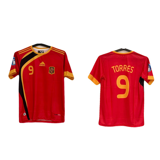 Best Retro jersey spain 2009 home torres - P642