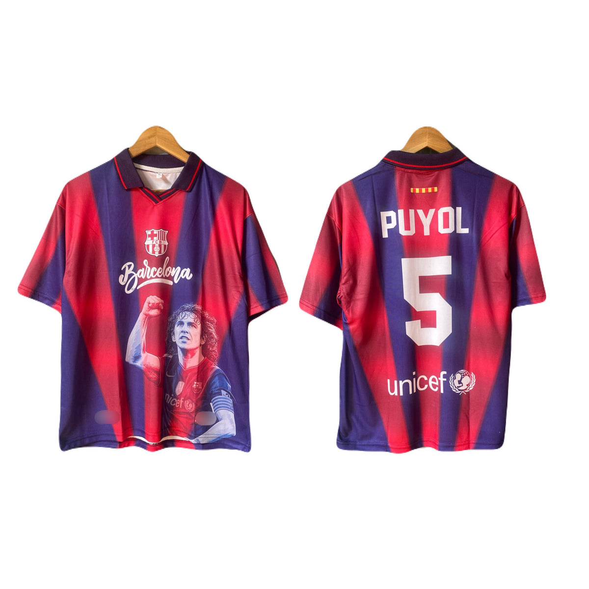 Puyol Barcelona Special Edition Five sleeve Collar Sublimtion - P2831 | BMG STORE