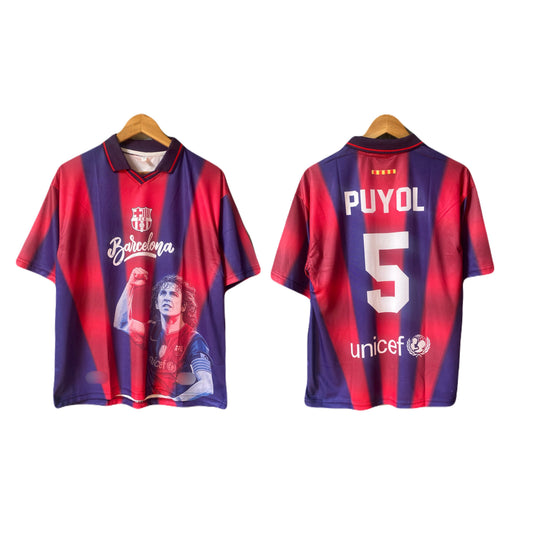 Puyol Barcelona Special Edition Five sleeve Collar Sublimtion - P2831 | BMG STORE