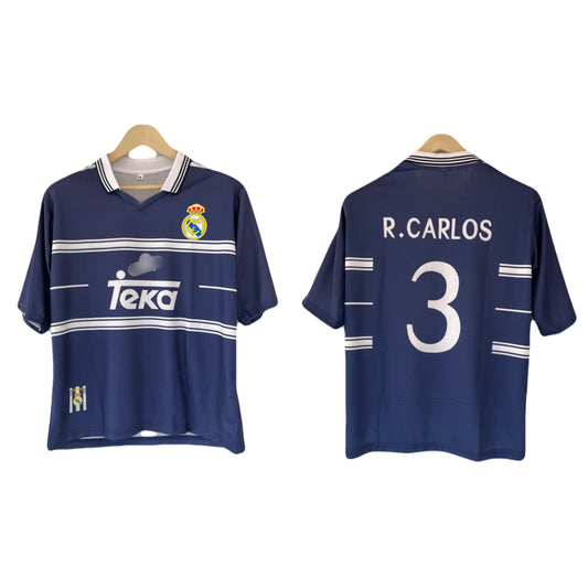 Realmadrid 1998/99 away jersey roberto carlos - P747