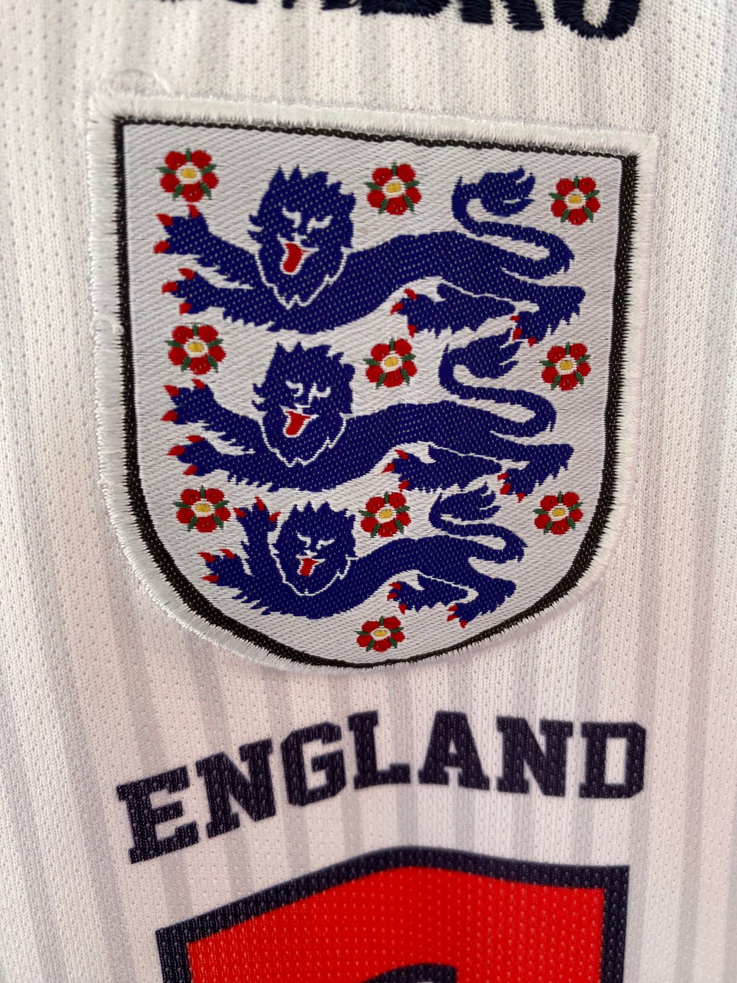 England 1998 Home kit Polo P349