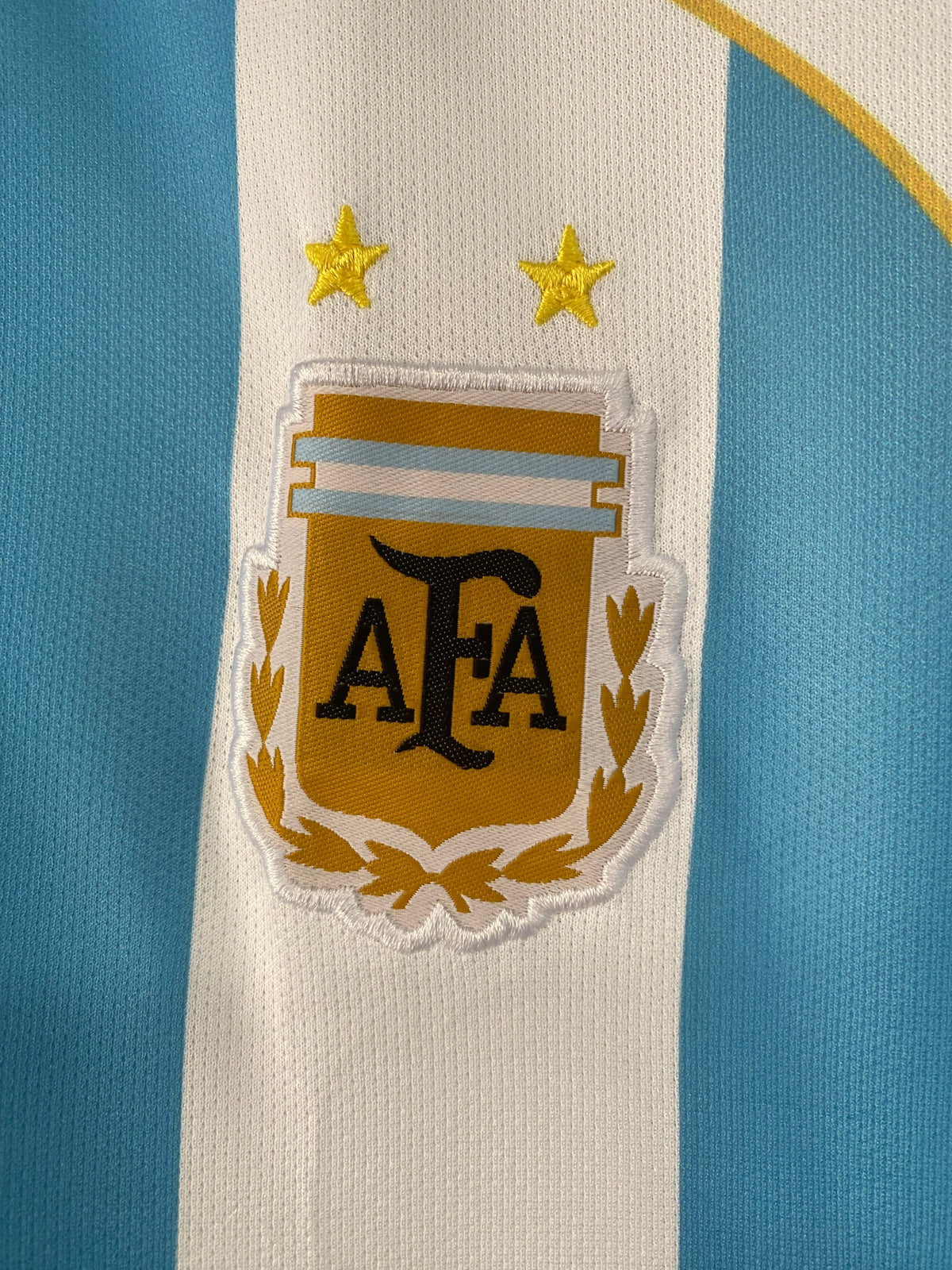 Messi Argentina 2006 Home Five Sleeve Embroidery Jersey - P2590 | BMG STORE