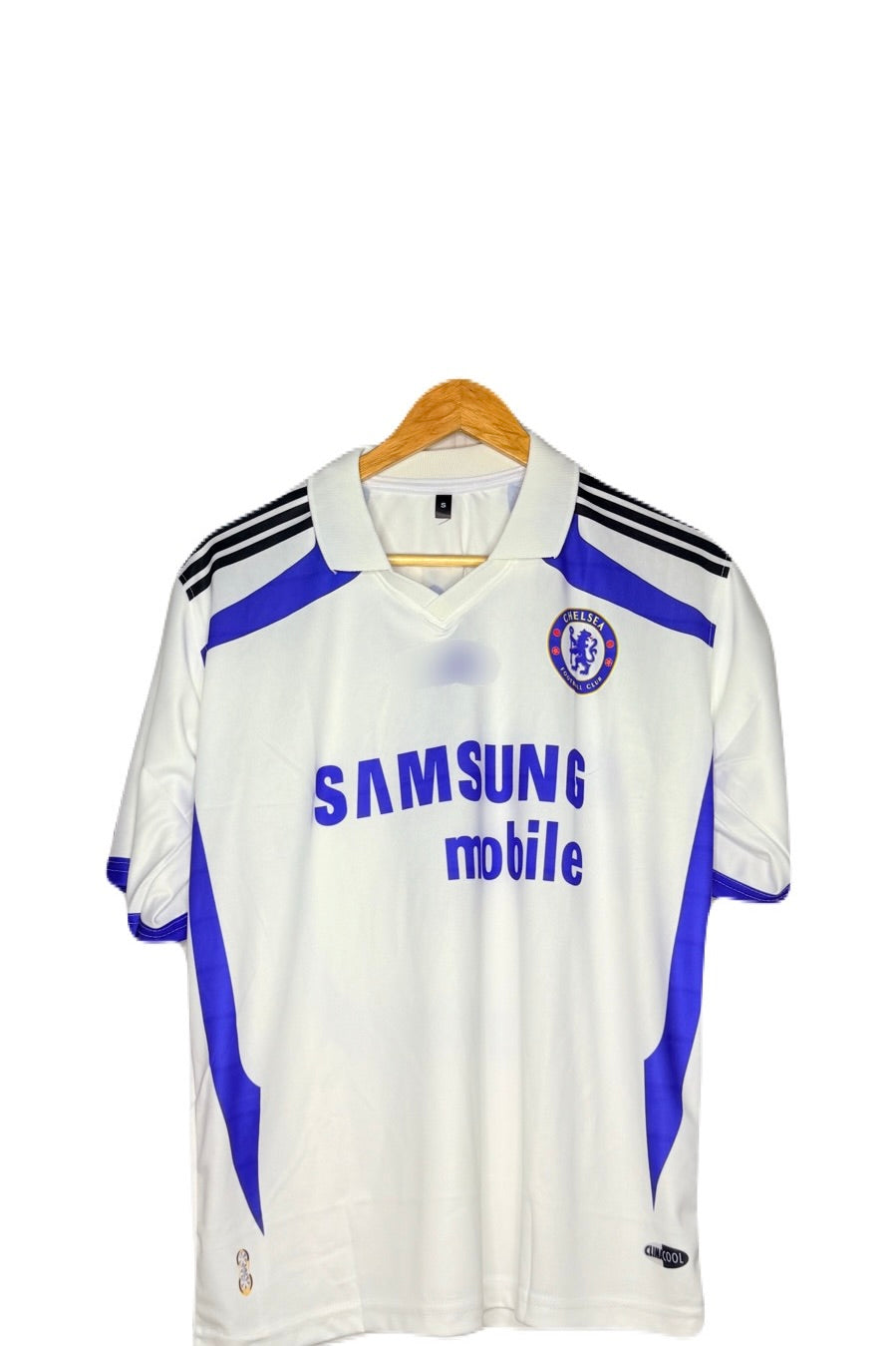 Chelsea 2007-08 Away Kit Lampard Five Sleeve - bmg store