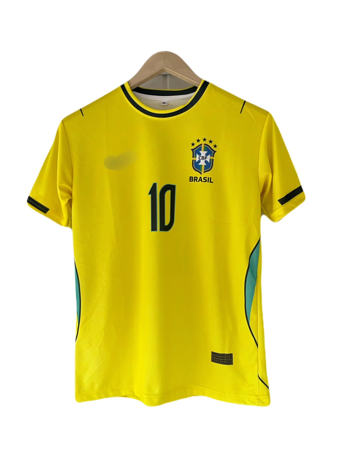 Neymar jr Brazil 2026 World Cup home  Half Sleeve Jersey -