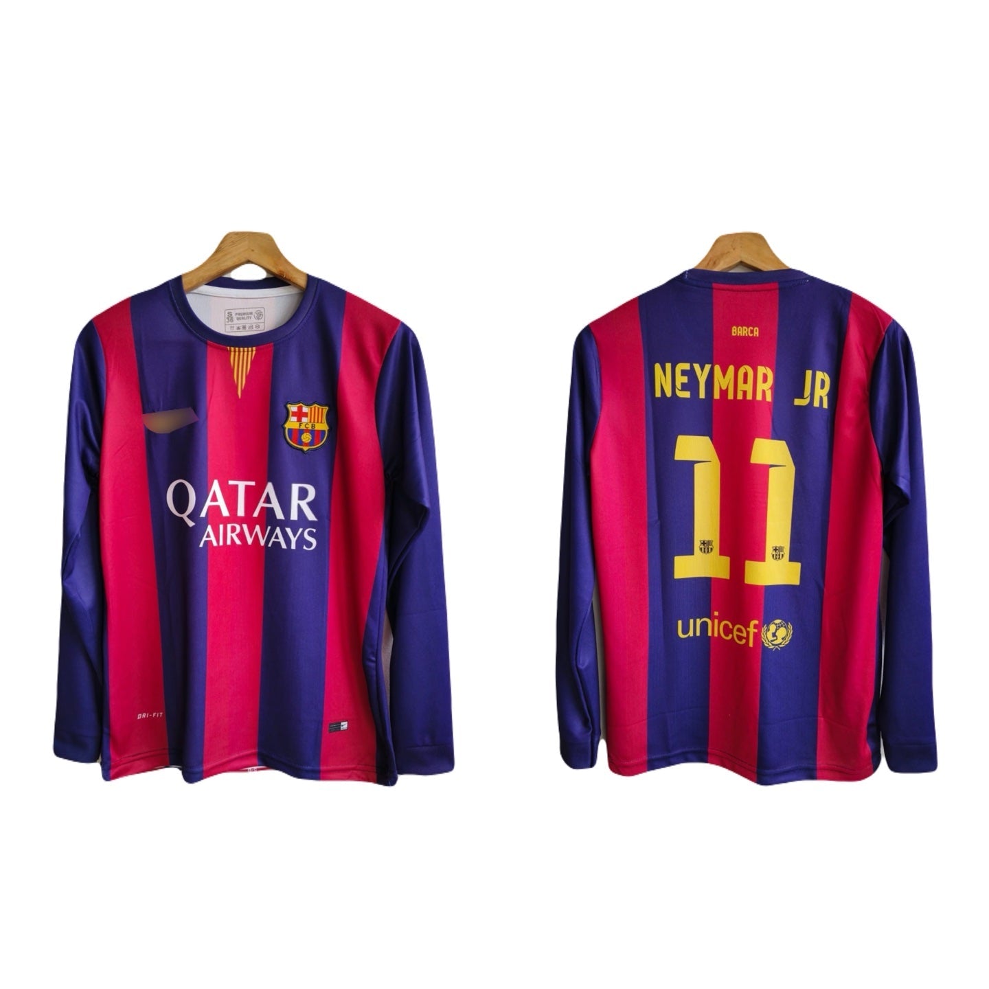 Best retro jersey neymar 2015 full sleeve barcelona  - P661 bmg store