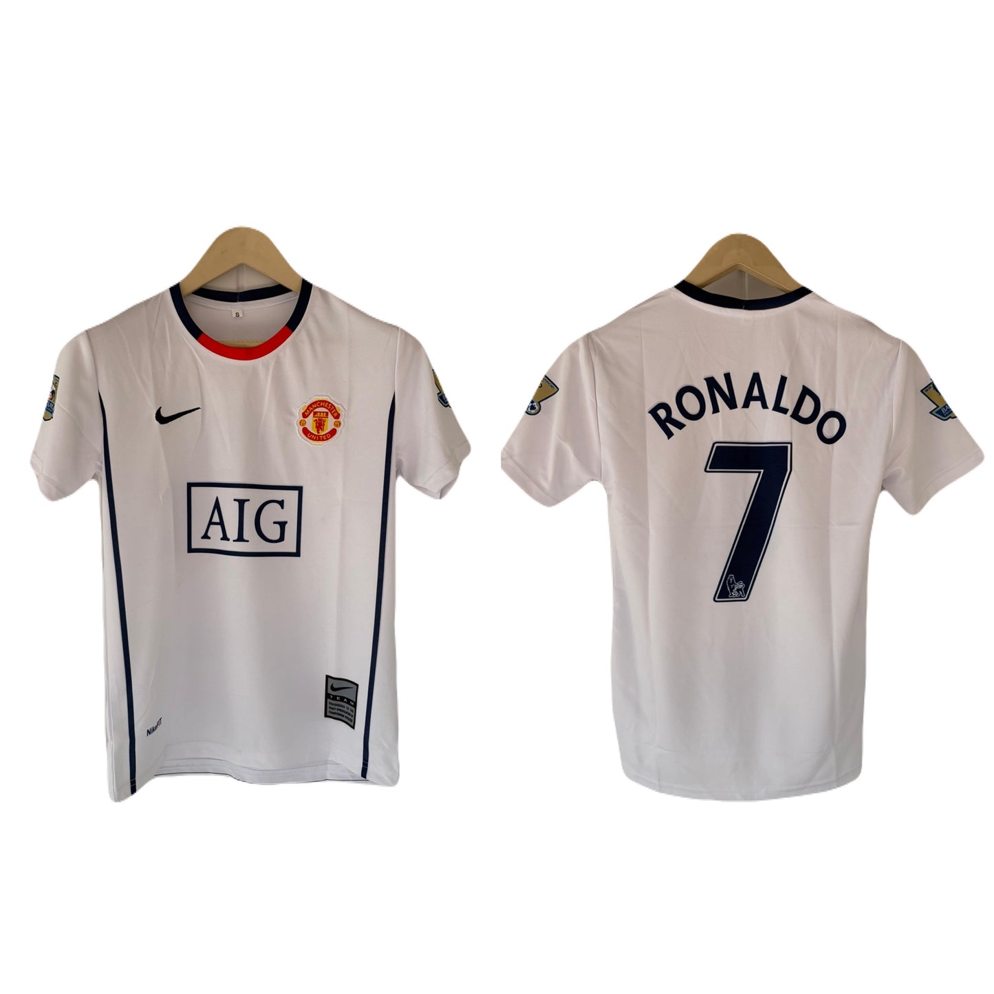 Manchester united 2010/11 away jersey Ronaldo half sleeve embroidery - P1604