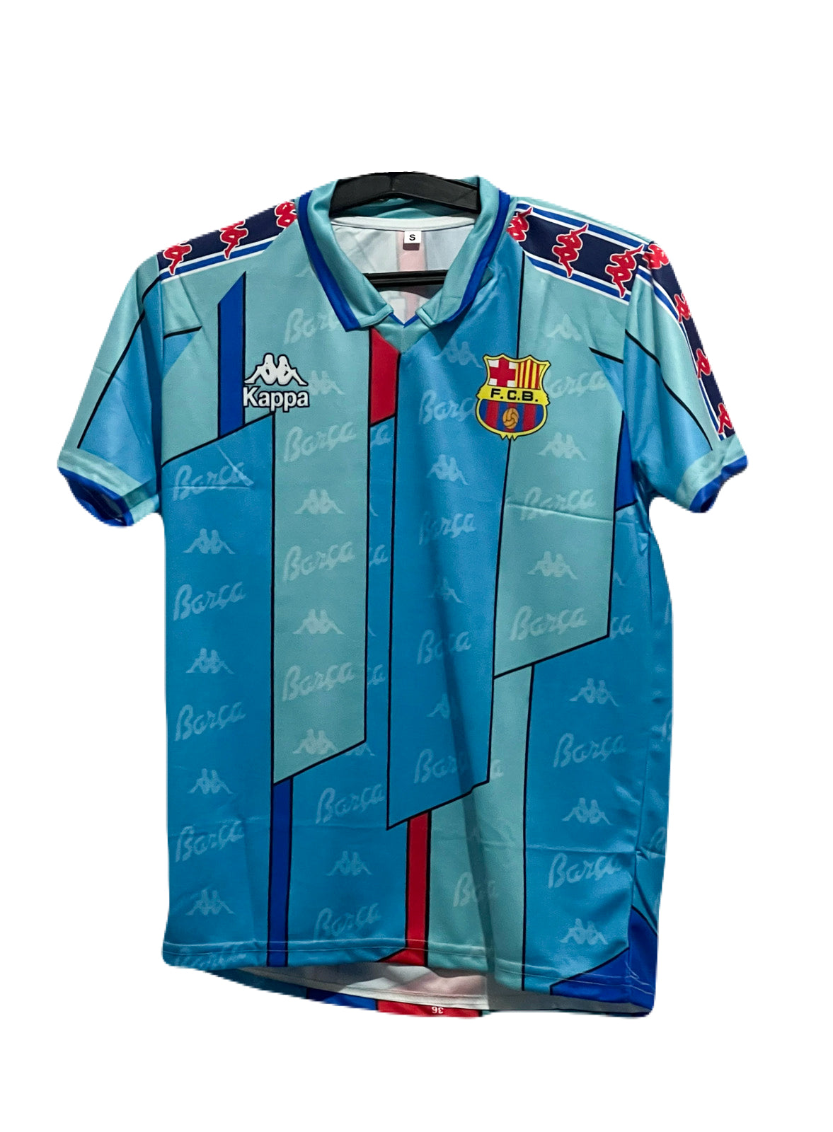 Barcelona 1996/97 away kit half sleeve Ronaldo - P172 - bmg store