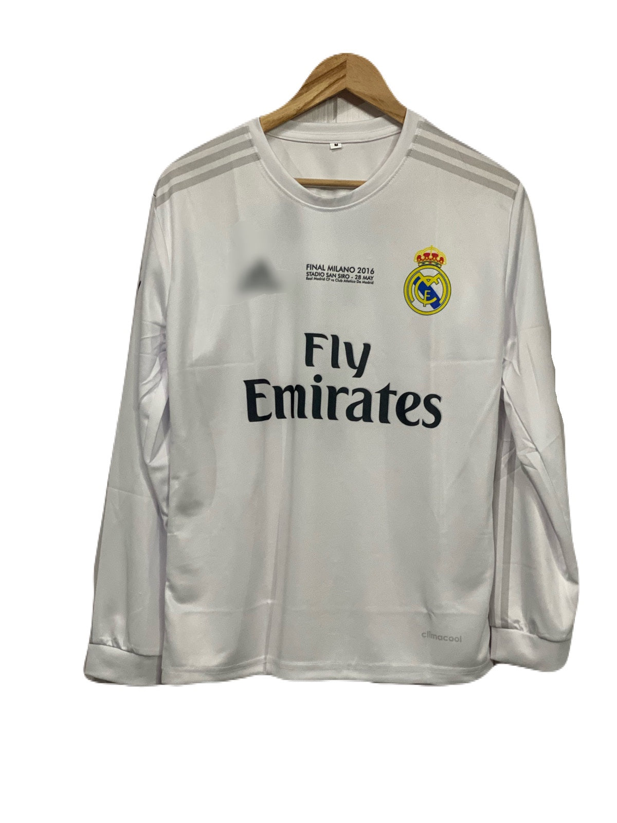 Real Madrid 2015-16 champions league final kit Ronaldo Full sleeve - bmg store