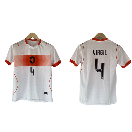 Van Dijk Netherlands 2026 World Cup Away kit  Half Sleeve Sublimation