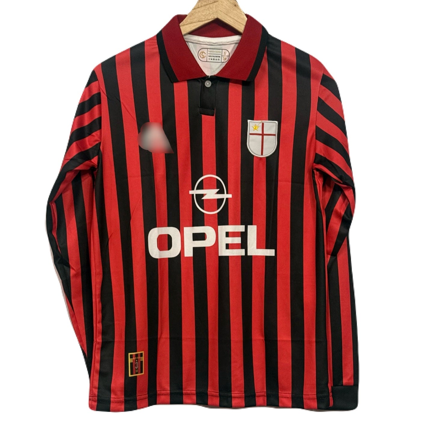 Ac Milan 1999-00 Home kit  Weah Full Sleeve - P638 bmg store