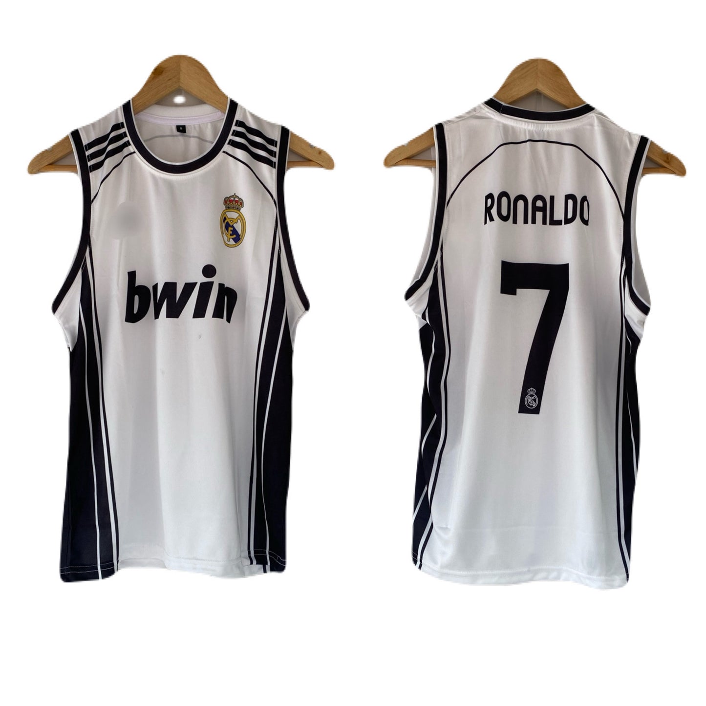 Ronaldo Real Madrid special edition sleevless bibs sublimation - P2242