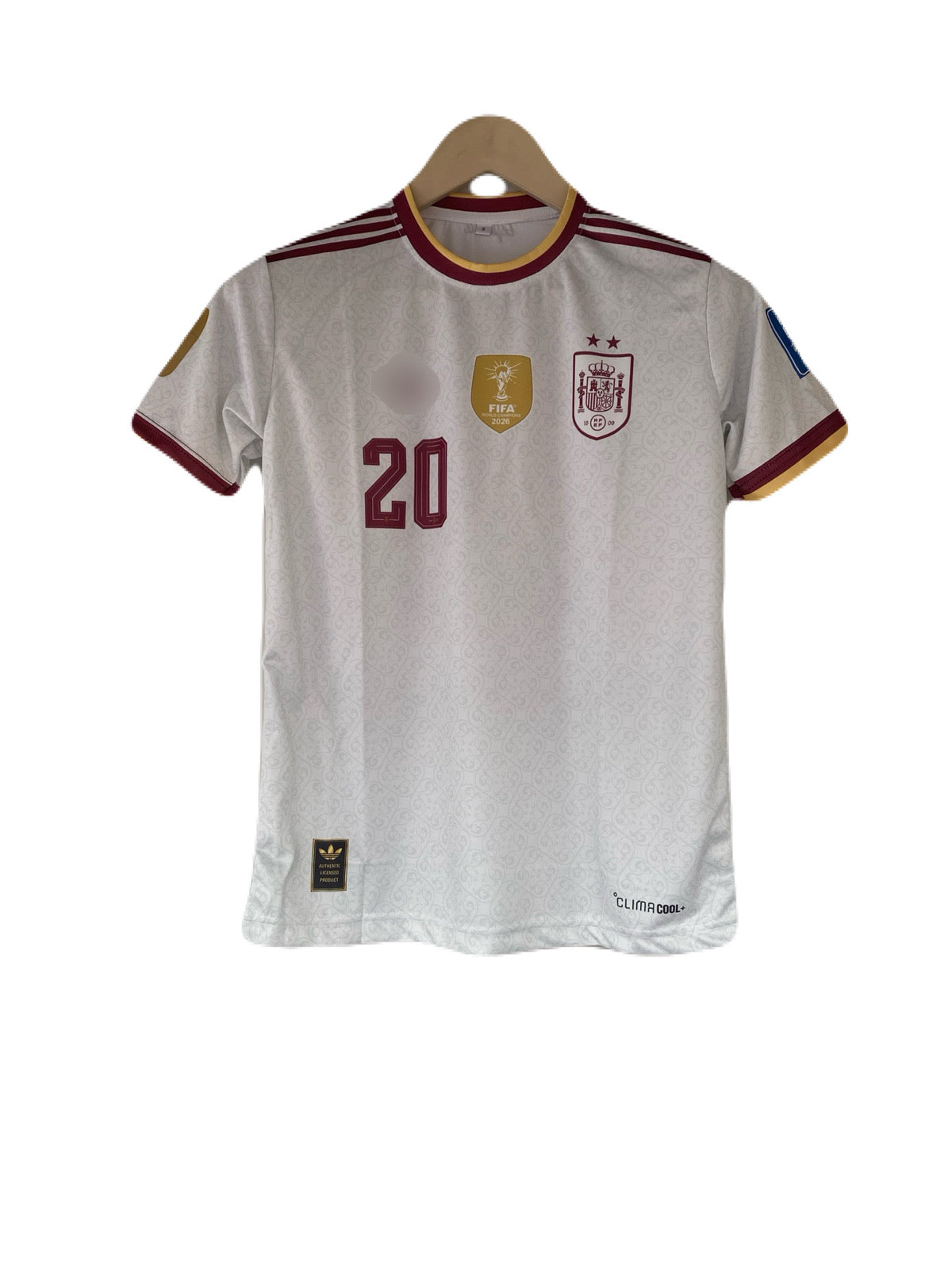 Pedri  Spain 2 star 2026 away Jersey  - P2256
