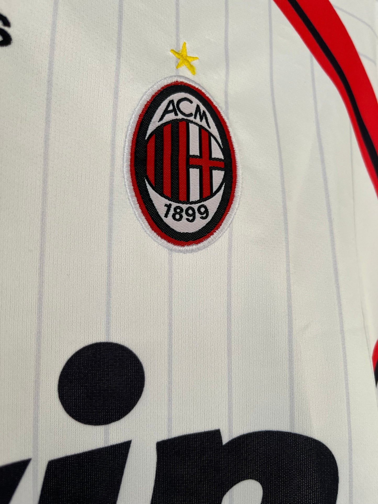 Maldini Ac Milan 2006-07 Away kit Half sleeve  -
