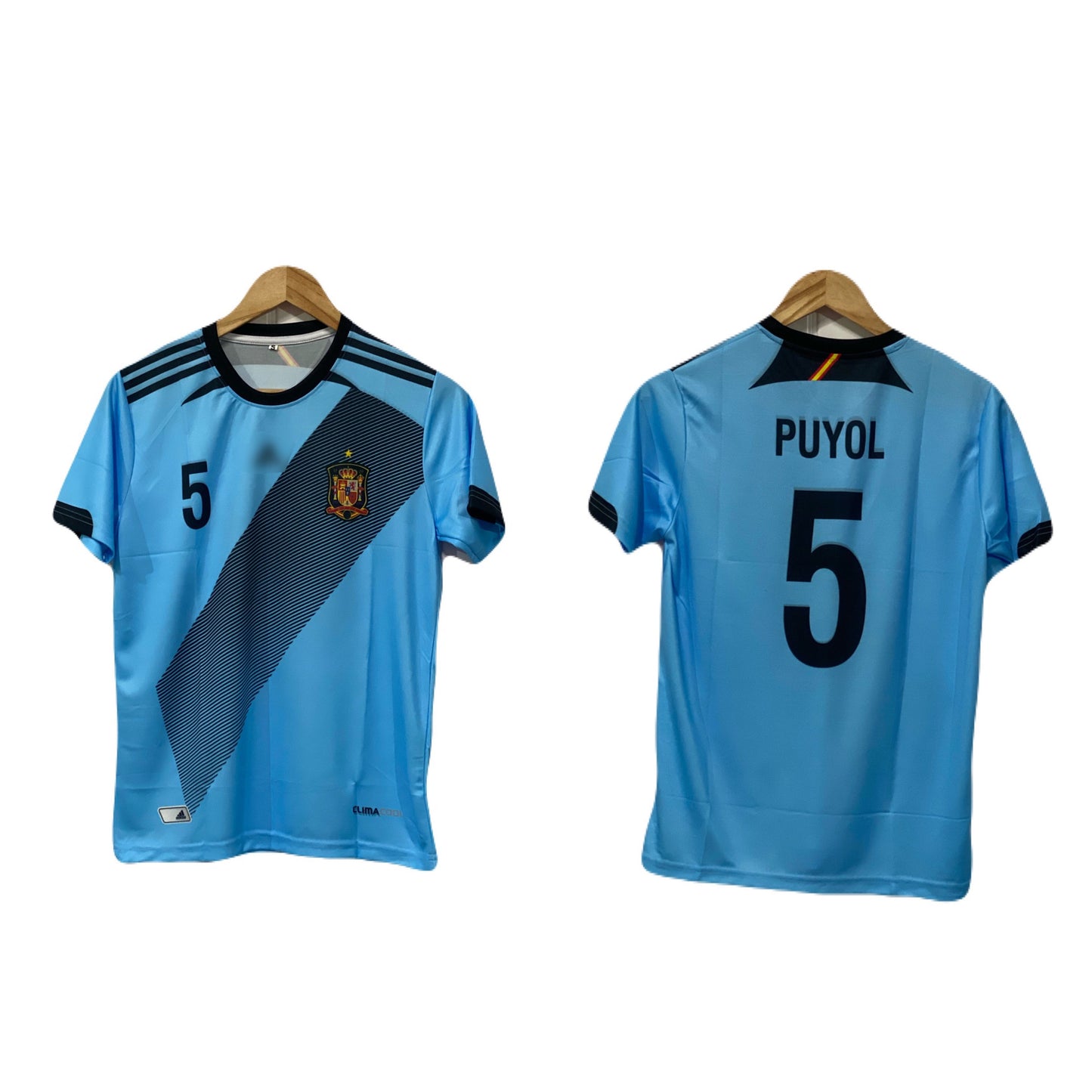 Spain 2012 Away kit Puyol Half sleeve - bmg store