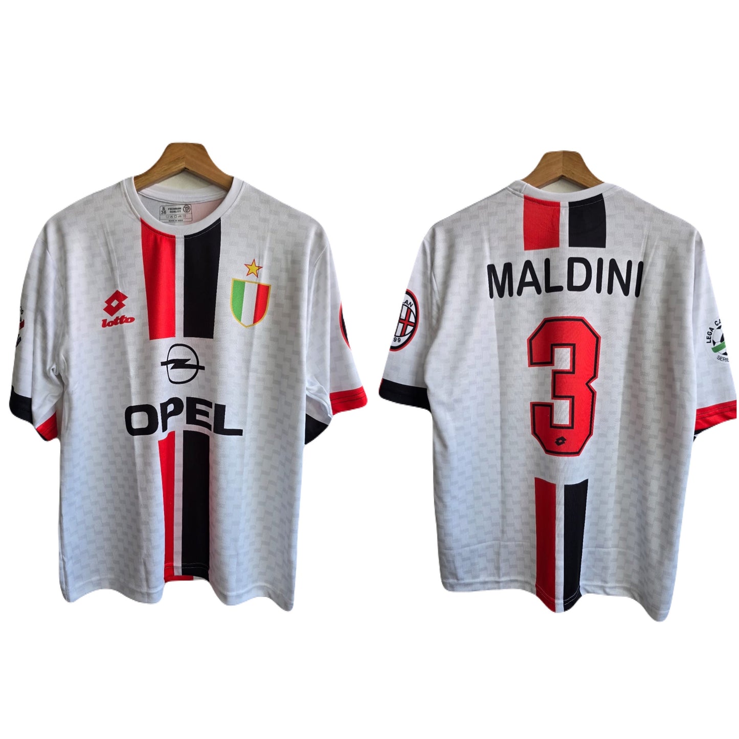 Ac milan 1996/97 away jersey maldini - P170 -bmg store