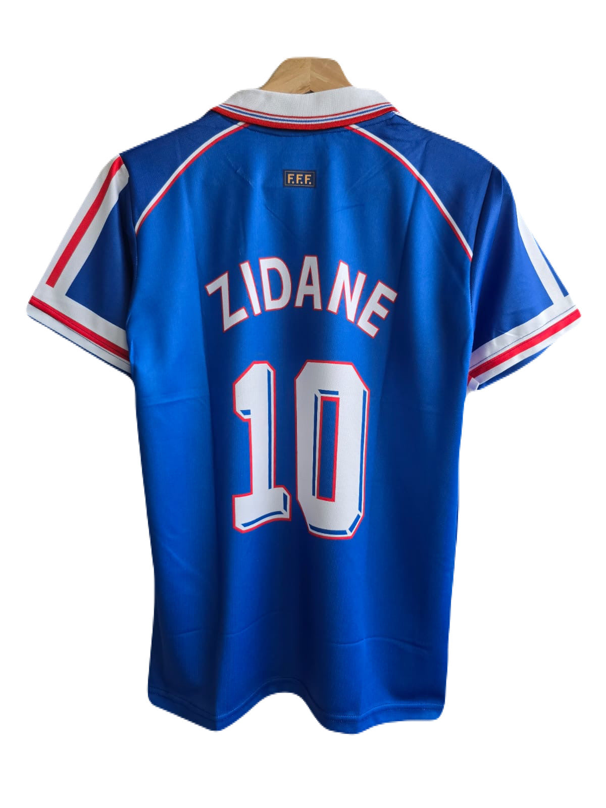 France 1998 world cup zidane home jersey Half sleeve-P1196