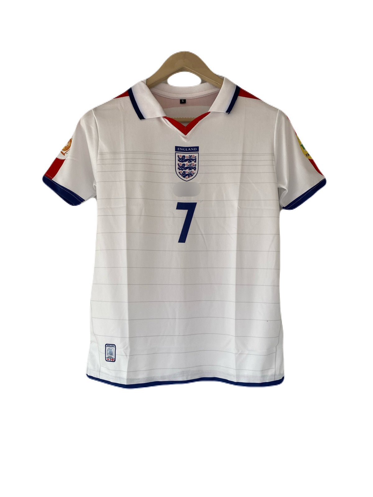 Beckham England half sleeve collar sublimation jersey - P2184