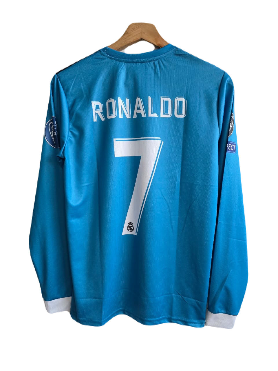 Realmadrid 2017/18 third kit full sleeve ronaldo P163