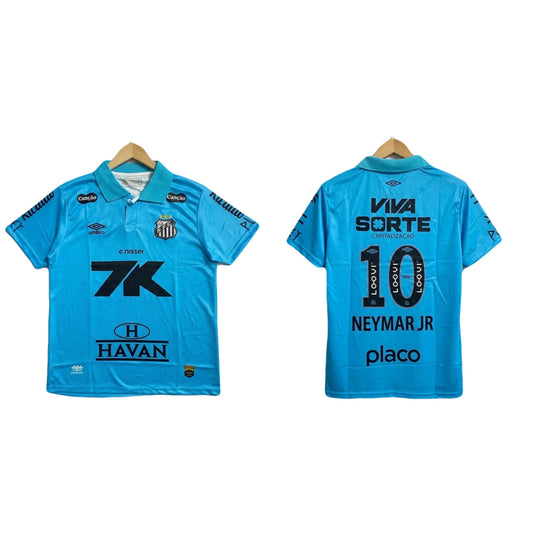 Santos 2026 third kit Neymar collar embroidery