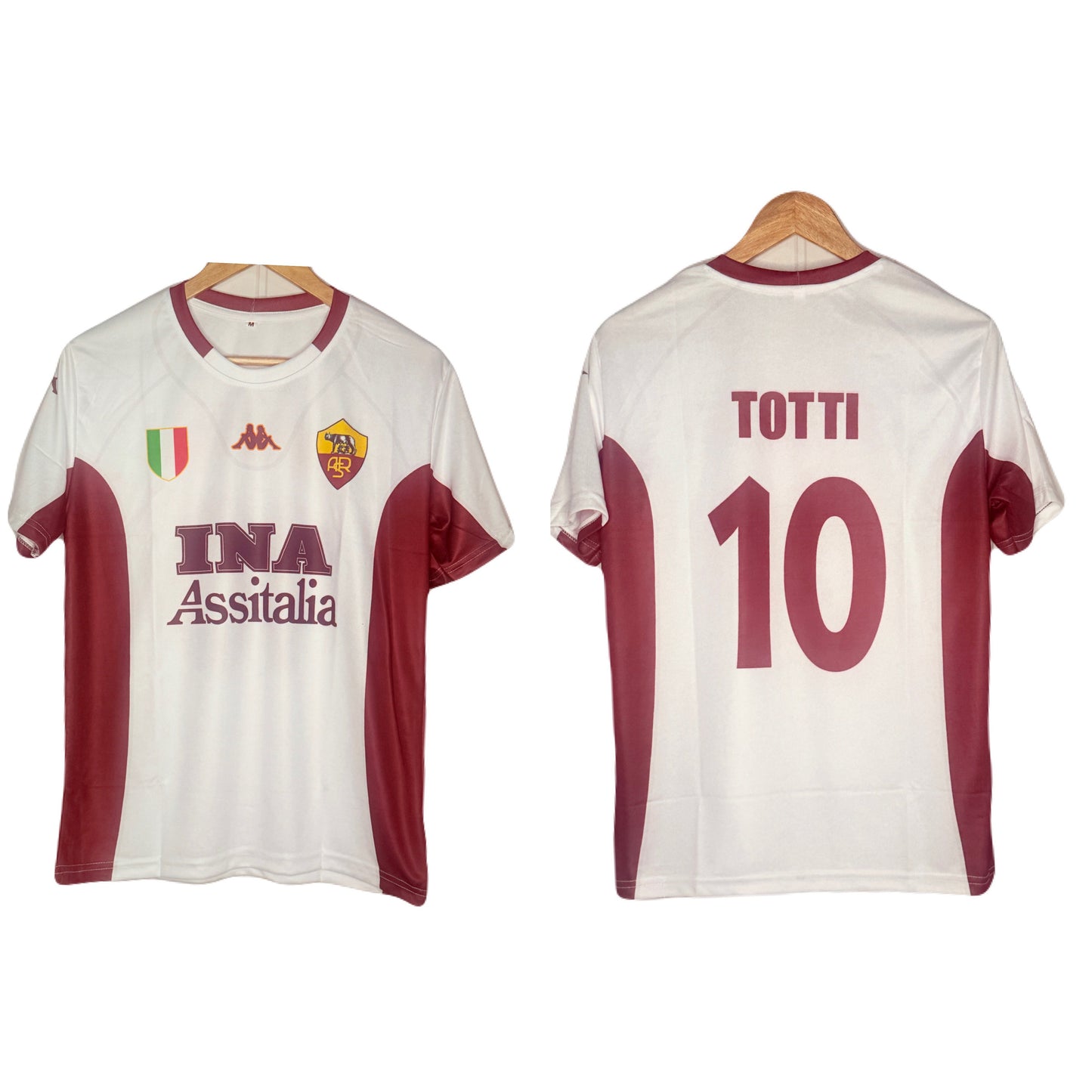 As Roma 2009-10 Away Kit Totti Half Sleeve - P734