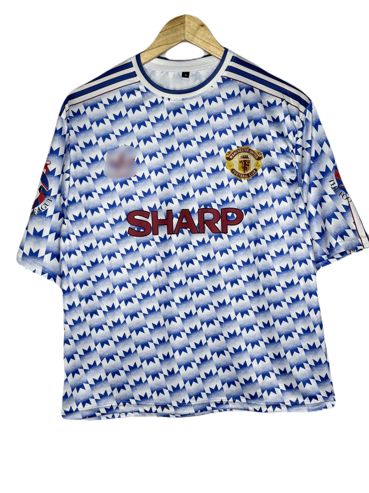 Manchester United 1990-92 Away Kit Giggs Five Sleeve - bmg store