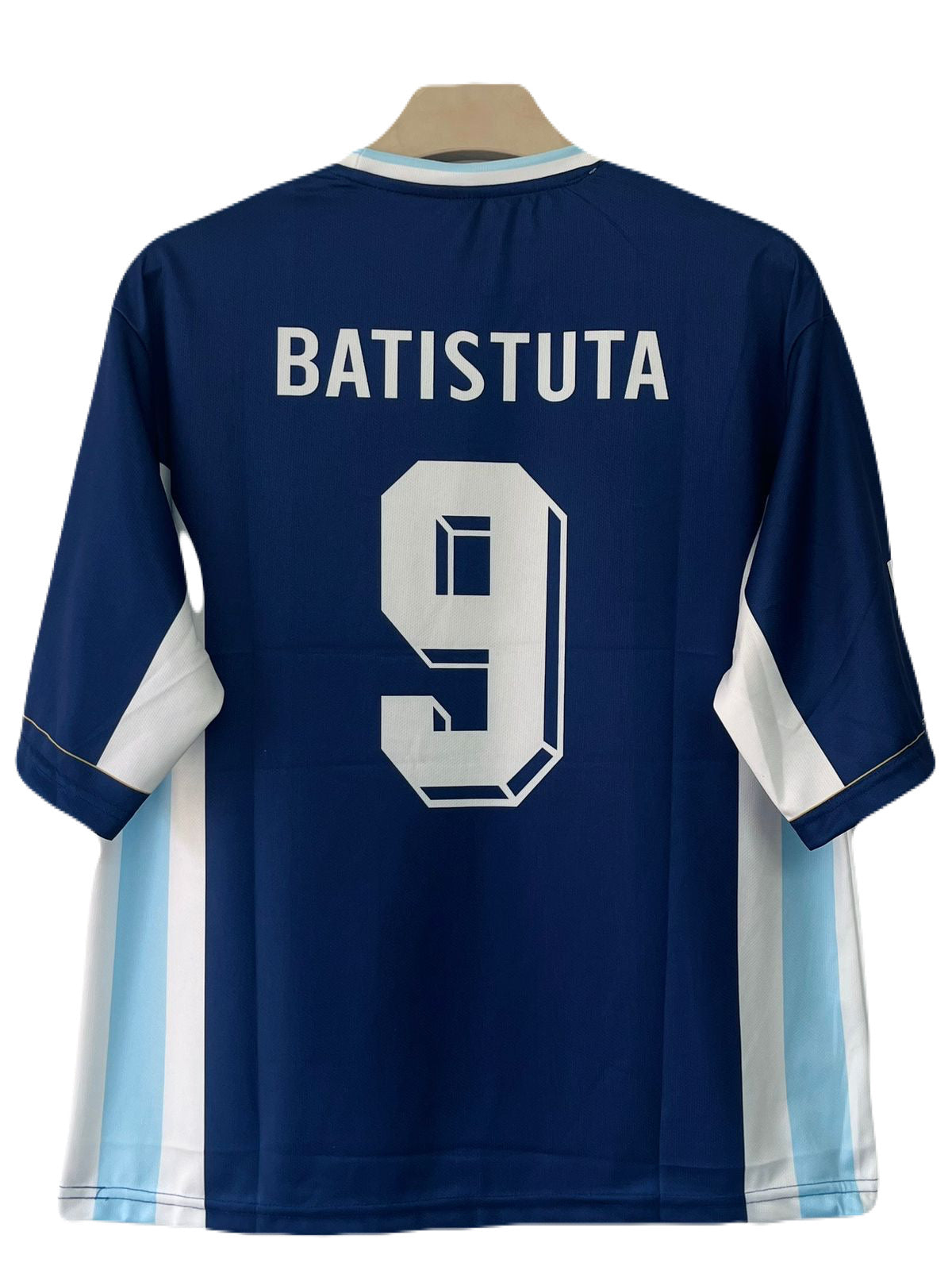 Argentina 1998 Away Kit Batistuta Five Sleeve - P640 bmg store