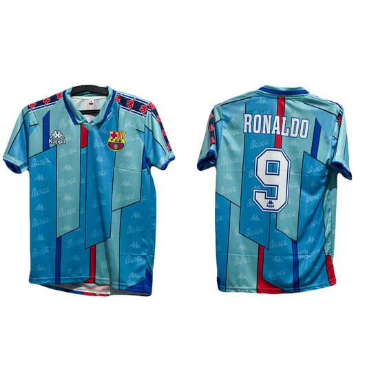 Barcelona 1996/97 away kit half sleeve Ronaldo - P172 - bmg store