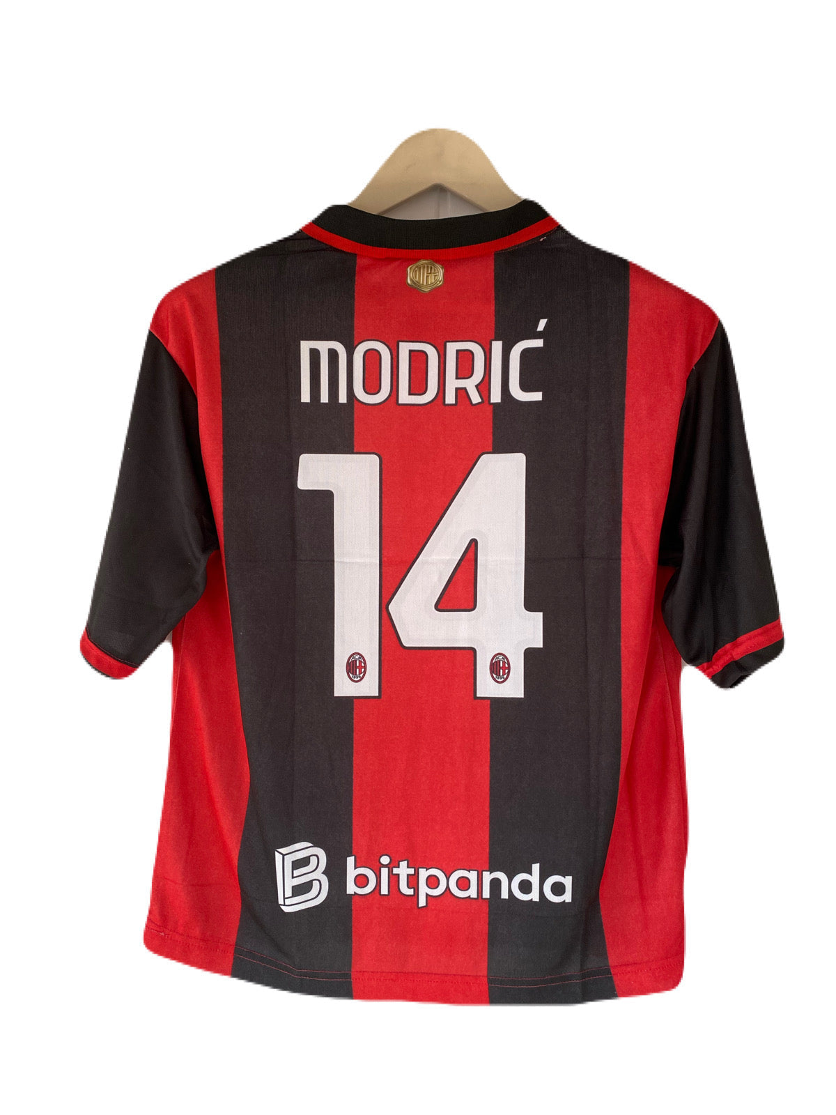 Modric Ac milan Five sleeve Collar Sublimation jersey- P2234