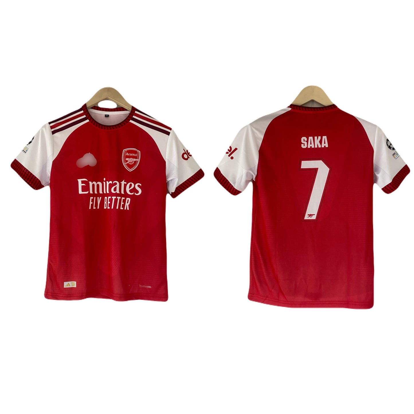 Saka Arsenal Half Sleeve New season Embroidery Jersey -