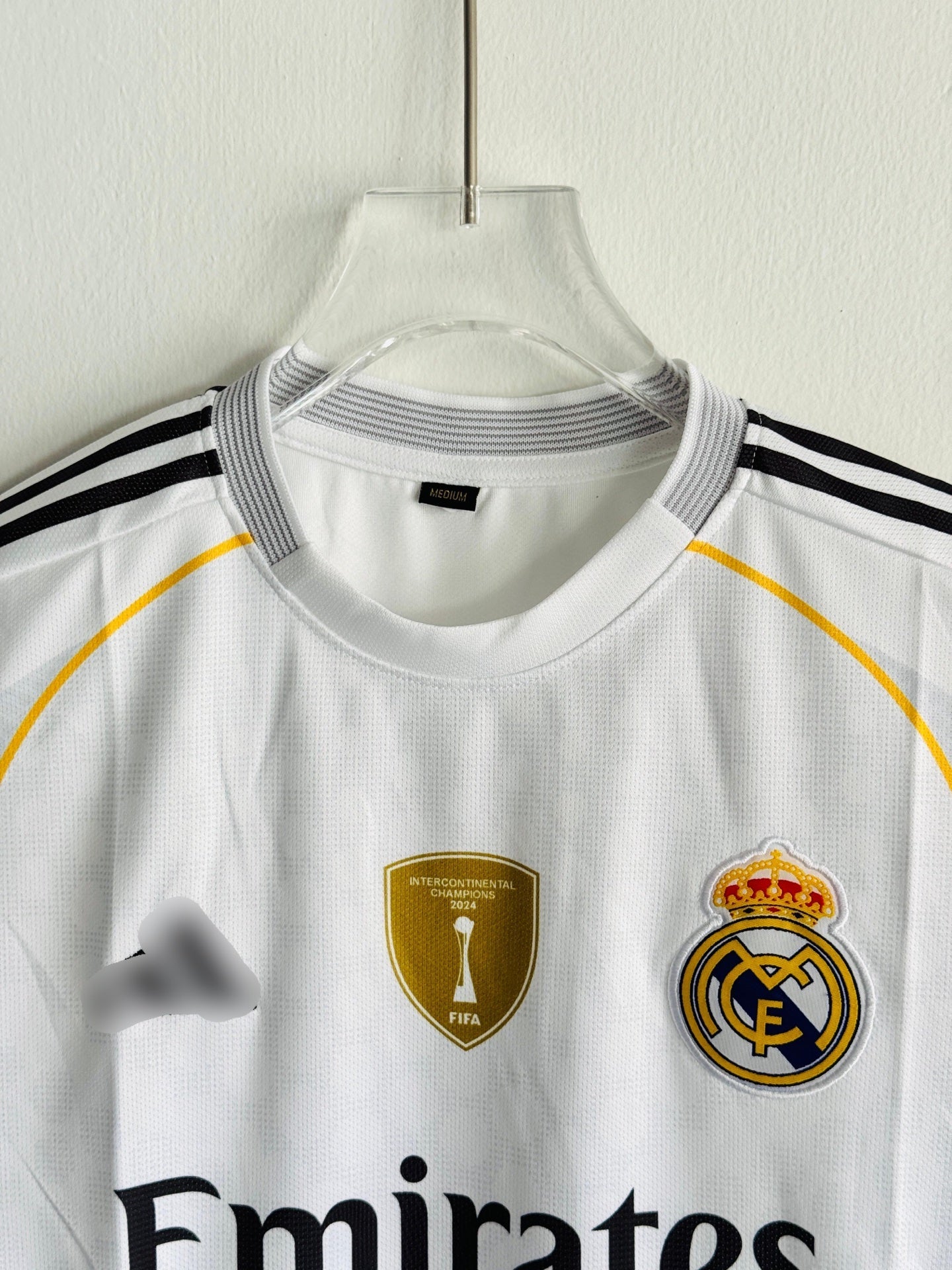 valverde Real Madrid 2025-26 Home half sleeve jersey -