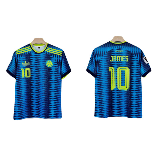 James Columbia 2026 World Cup Away Half Sleeve Jersey -