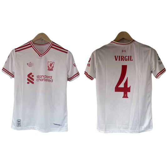 Van Dijik Liverpool 2026-27 Away Jersey Half Sleeve Sublimation -  P2427