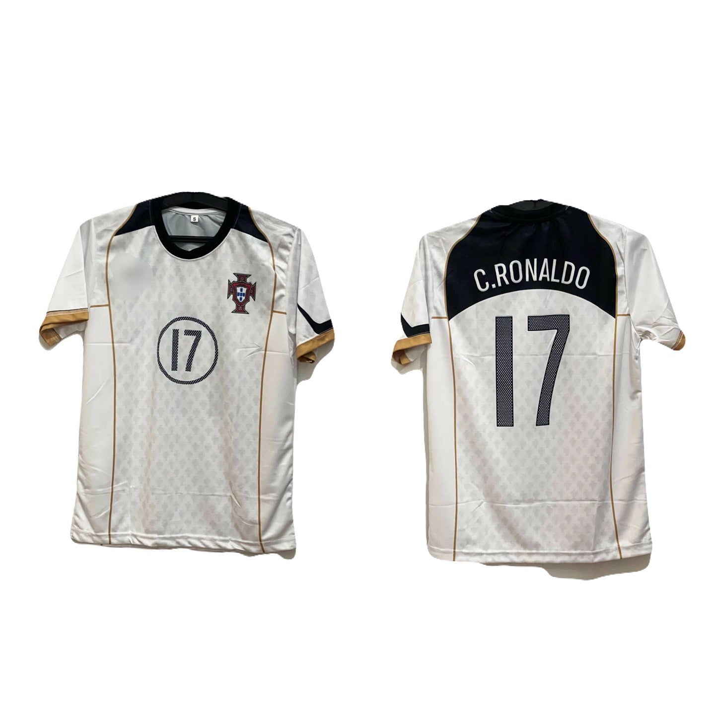 Best retro jersey Cristiano Ronaldo Portugal 2004/05 away kit - P287 bmg store