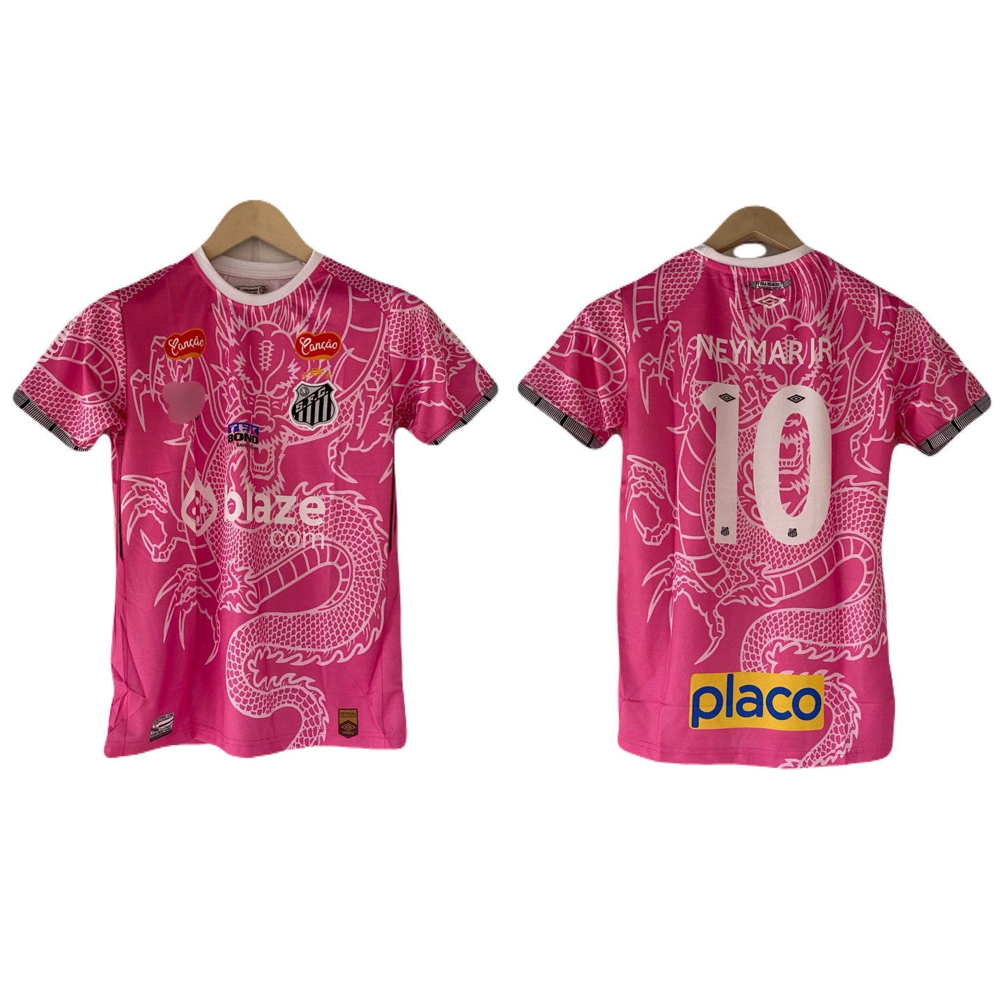 Neymar Santos 2026/27 third kit half sleeve embroidery - P2090
