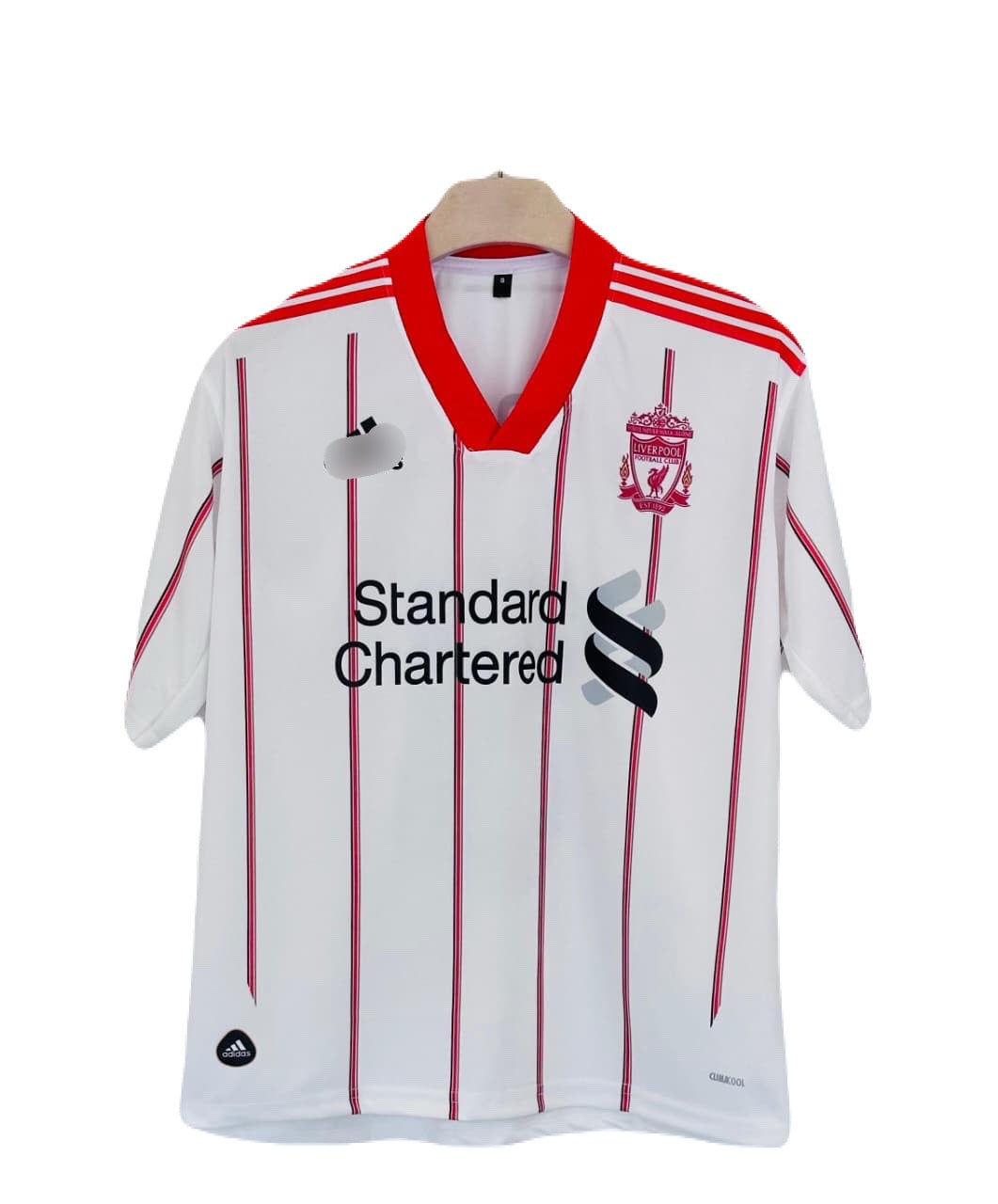 Gerrard Liverpool 2006 Away Five Sleeve Collar jersey -