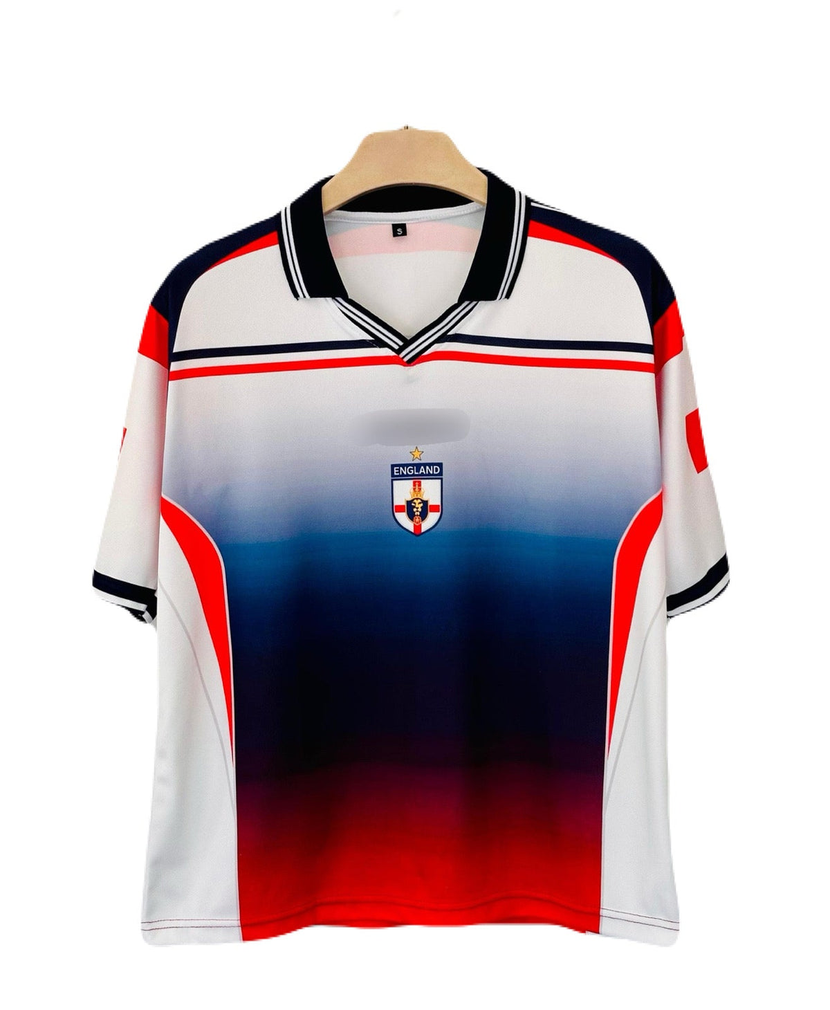 Beckham England Five Sleeve Collar Sublimation jersey P2593 | BMG STORE