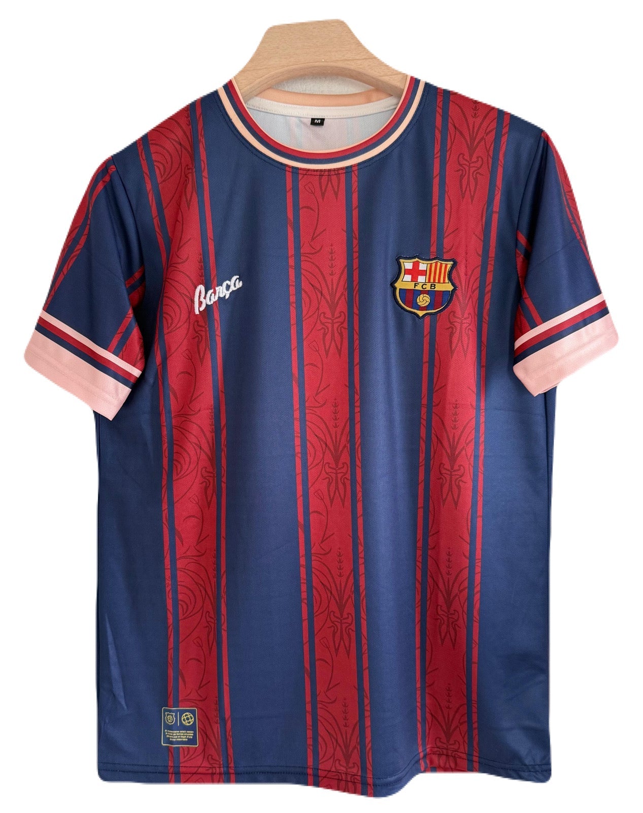 Barcelona 125th anniversary edition Cruyff Half Sleeve Embroidery Jersey