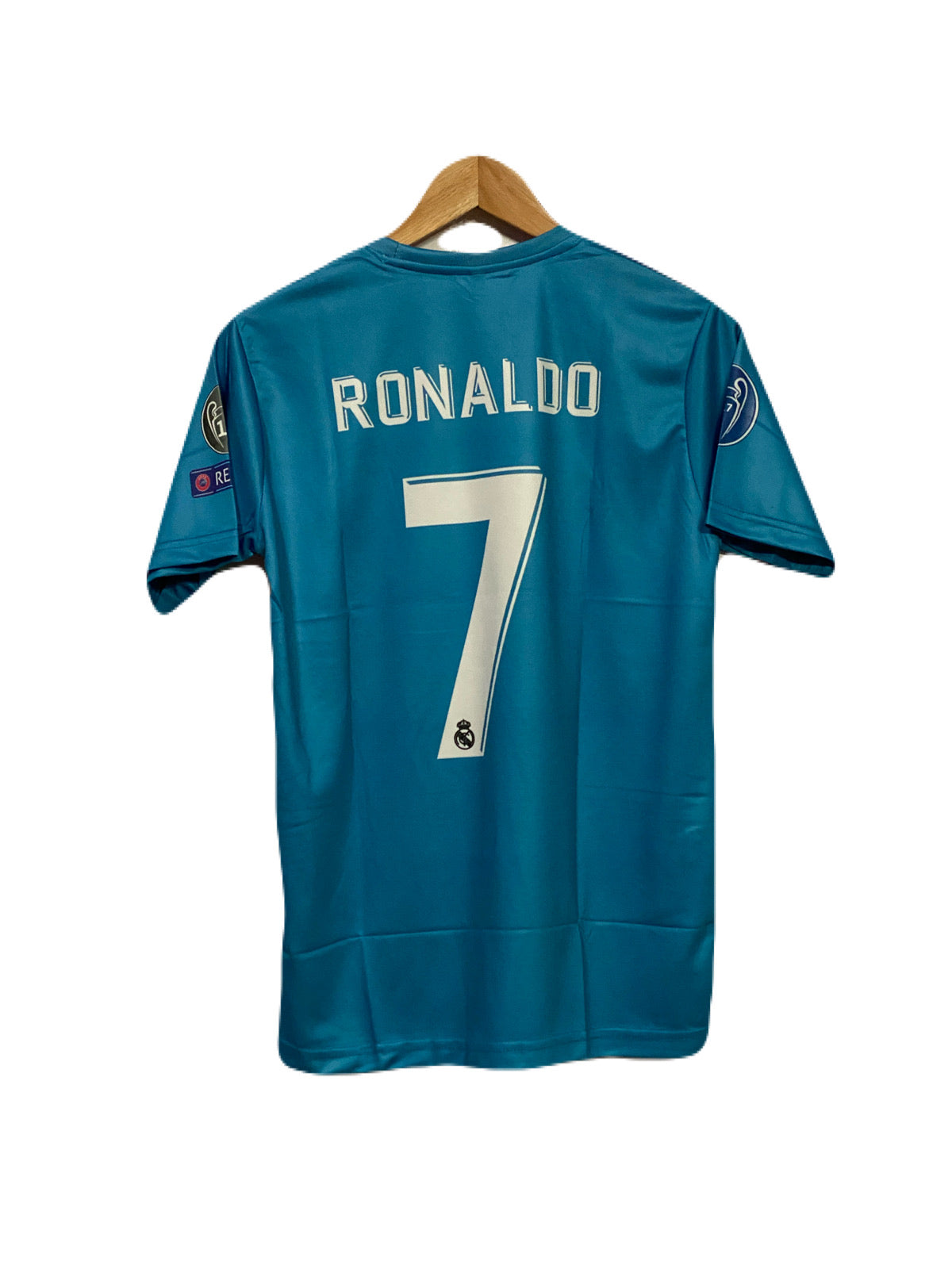 Best Retro jersey 2017/18 EMBROIDERY Realmadrid third kit Ronaldo P183 - ms retro store