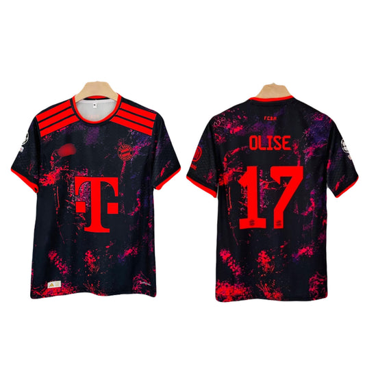 Olise Bayern Third 2026/27 Half Sleeve sublimation jersey - P2568| BMG STORE