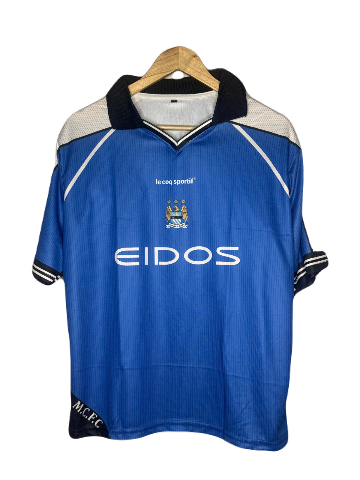 Manchester City 1999-00 Home Kit Haaland Five Sleeve -  P853 bmg store