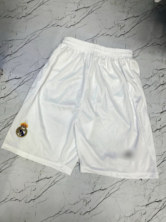Premium first quality Real Madrid  White   Shorts - bmg store